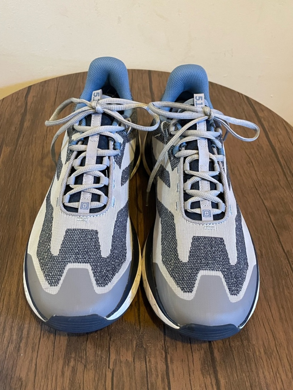 5.11 Tactical Insure Men's 11 Athletic Shoes in Light Blue and Gray